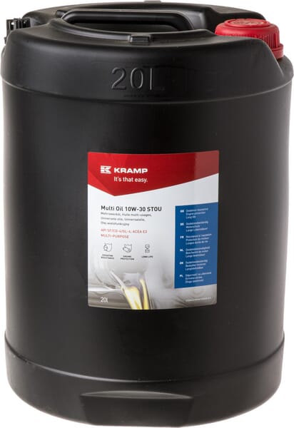 Aceite semisintético 10W-30 STOU 20L para tractores 40221020WEKR