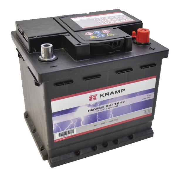 Batería 12V 45Ah 400A Kramp para Tractores y Vehículos 545412040KR