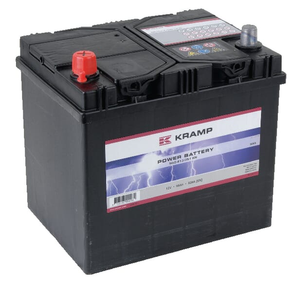 Batería 12V 60Ah 510A Kramp para Tractor y Vehículo Agrícola 560413051KR