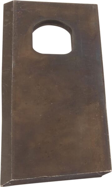 Cuchilla derecha JF 134x55 mm para tractores Kongskilde 8113800047