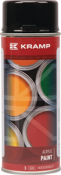 Pintura aerosol negra DEUTZ-FAHR Agrotron 1996 400ml 908504KR