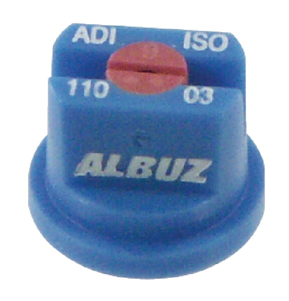 Tobera estándar ADI 110° azul cerámica para tractor ADI11003