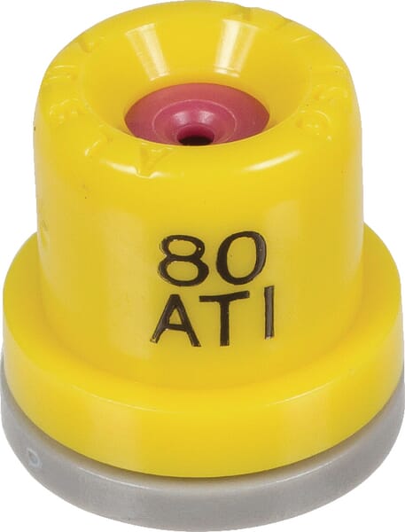 Boquilla anti-deriva venturi 80° cerámica amarilla ATI8002
