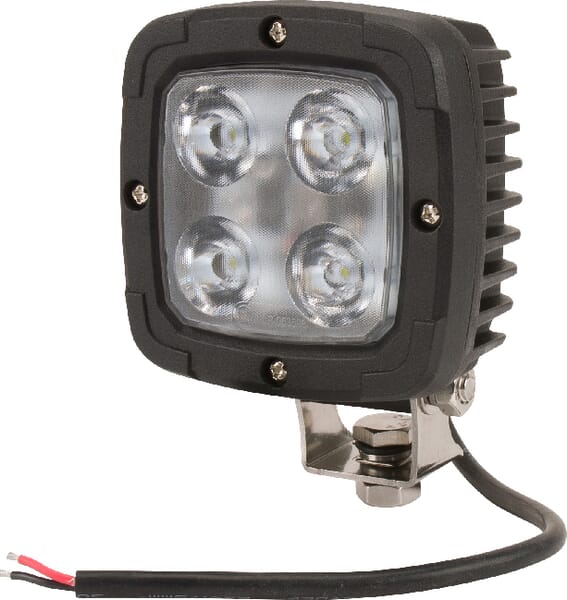 Luz de trabajo LED 40 W 4000 lm cuadrada 10-30 V LA10045