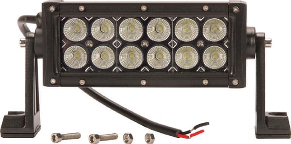 Barra de luces LED 36W 3060 lm 12/24V Kramp para tractor LA10302