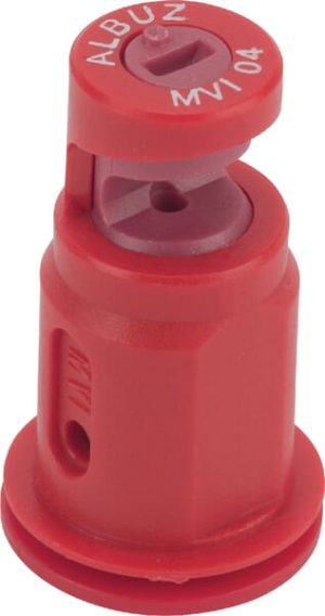Tobera MVI 150° 04 roja cerámica para tractor MVI04