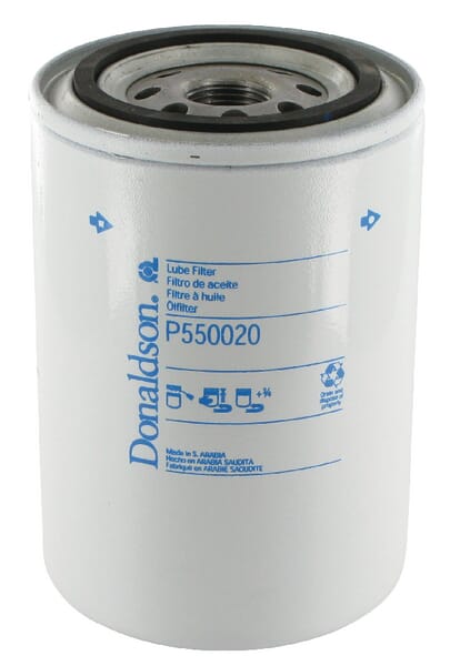 Filtro de aceite Donaldson para John Deere 140mm P550020