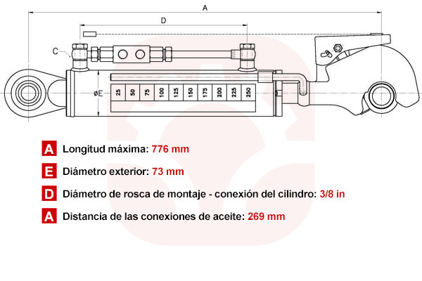 tercer punto tractor medidas TCVNN356323022
