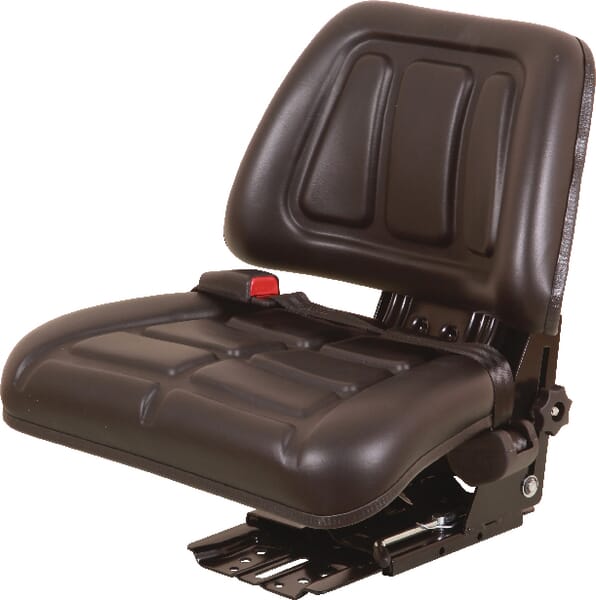 Asiento PVC con suspensión mecánica 510mm negro TS15501GP
