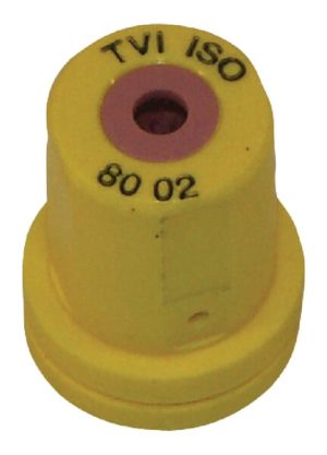 Boquilla anti-deriva venturi 80° cerámica amarilla TVI8002