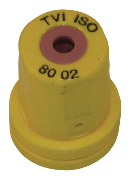 Boquilla anti-deriva venturi 80° cerámica amarilla TVI8002