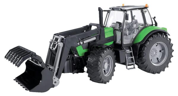 Tractor DEUTZ-FAHR X720 con pala frontal - U03081